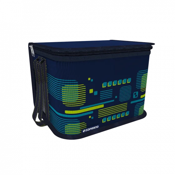 BOLSA TERMICA POP C/ALCA 6L AZUL - Soprano