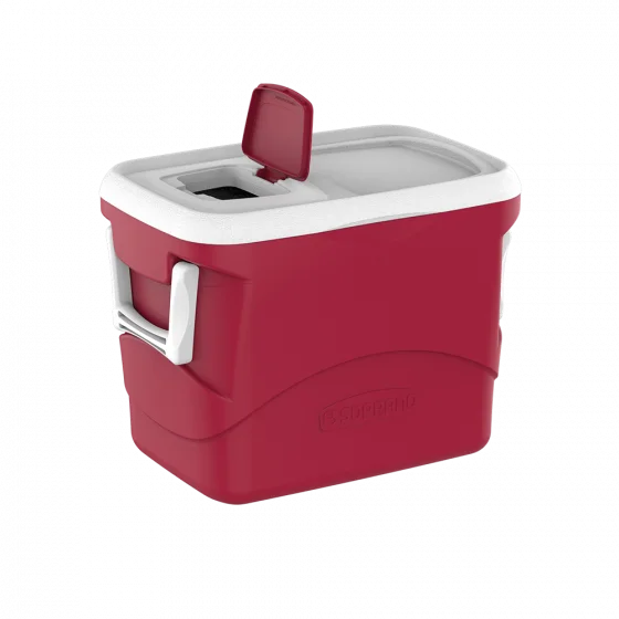 CAIXA TERMICA TROPICAL PLUS 50L VERMELHA - Soprano