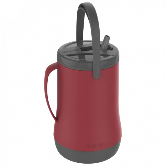 RECIPIENTE ISOTERMICO GRANTERMO 2,5L VERMELHO - Soprano