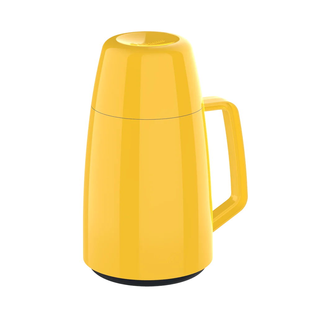 GARRAFA TERMICA LOTUS 500ML AMARELA - Soprano