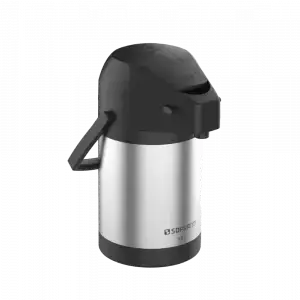 GARRAFA TERMICA EXCELENCE 1,9L INOX/PRETO