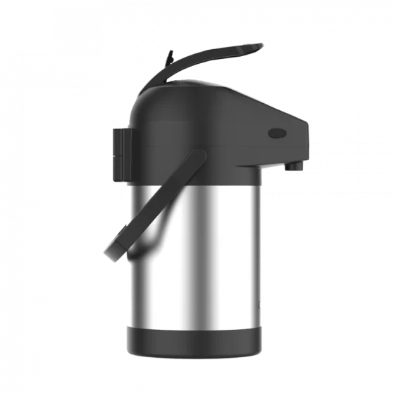GARRAFA TERMICA EXCELENCE 1,9L INOX/PRETO - Soprano