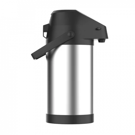 GARRAFA TERMICA EXCELENCE 4L INOX/PRETO - Soprano