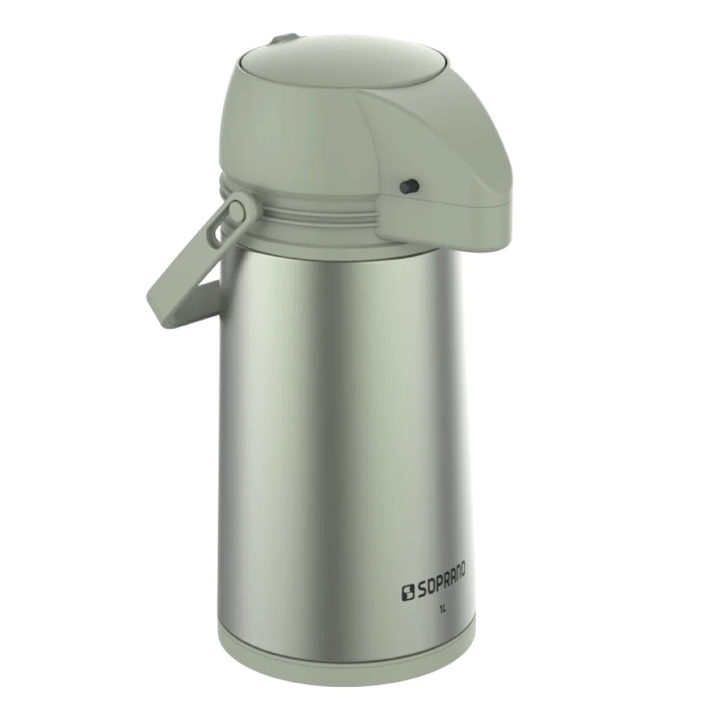 GARRAFA TERMICA SINGLE 1L FIG GREEN - Soprano