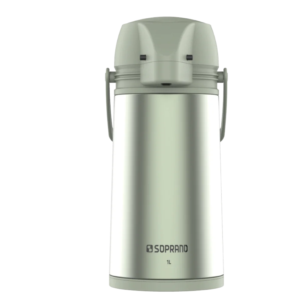 GARRAFA TERMICA SINGLE 1L FIG GREEN - Soprano