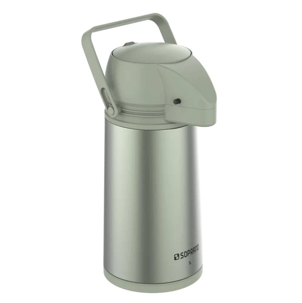 GARRAFA TERMICA SINGLE 1L FIG GREEN - Soprano