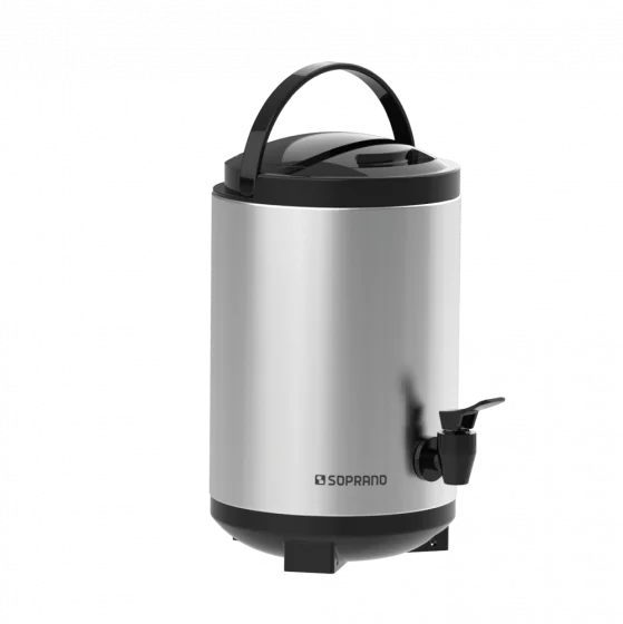 BOTIJAO PALACE 4L INOX/PRETO - Soprano