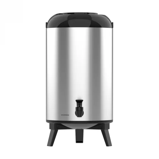 BOTIJAO PALACE 14L INOX/PRETO - Soprano