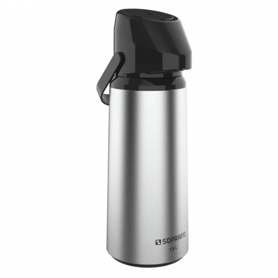 GARRAFA TERMICA RUBI 1,8L INOX - Soprano