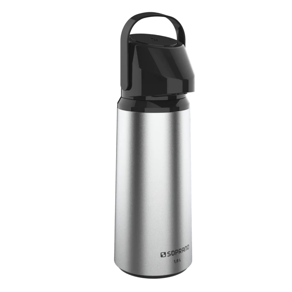 GARRAFA TERMICA RUBI 1,8L INOX - Soprano