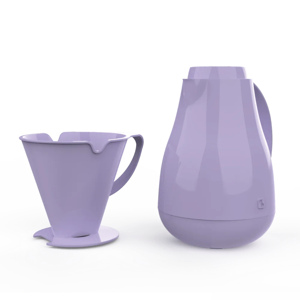 CONJUNTO BULE SONETTO 1L E SUPORTE PARA FILTRO LAVENDER - Soprano