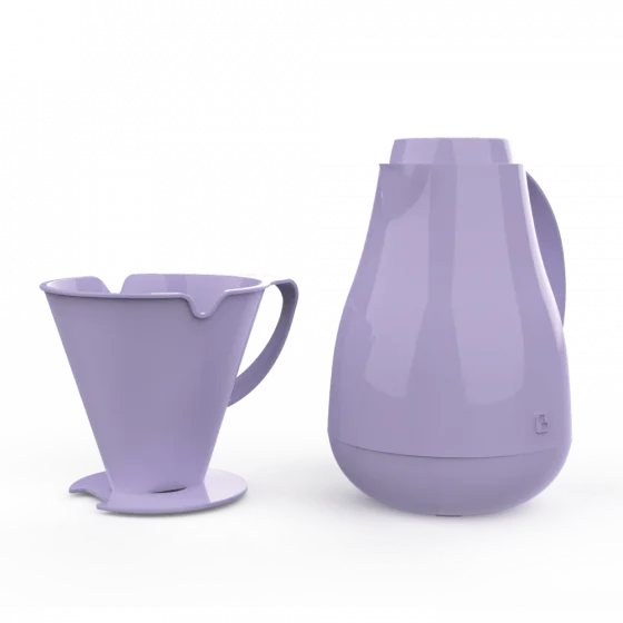 CONJUNTO BULE SONETTO 1L E SUPORTE PARA FILTRO LAVENDER - Soprano
