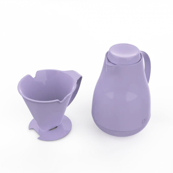 CONJUNTO BULE SONETTO 1L E SUPORTE PARA FILTRO LAVENDER - Soprano