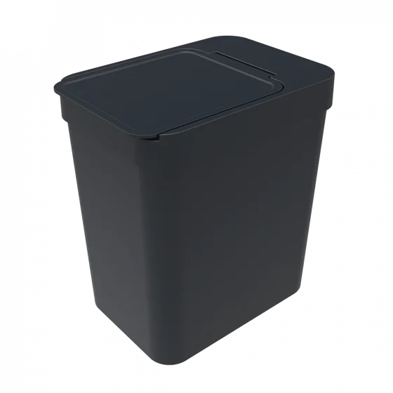 LIXEIRA 5L PRETA - Soprano