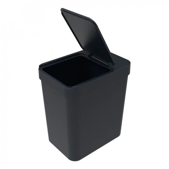 LIXEIRA 5L PRETA - Soprano