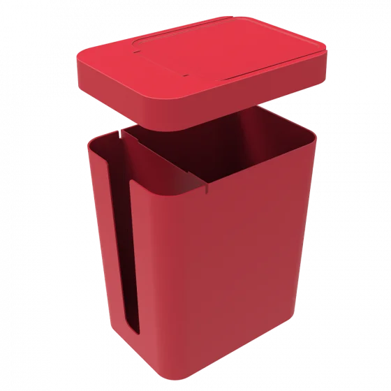 LIXEIRA 5L VERMELHA - Soprano