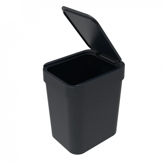 LIXEIRA 2,5L PRETA - Soprano