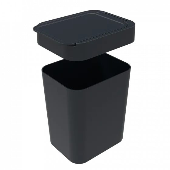 LIXEIRA 2,5L PRETA - Soprano