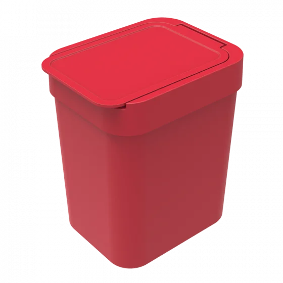 LIXEIRA 2,5L VERMELHA - Soprano