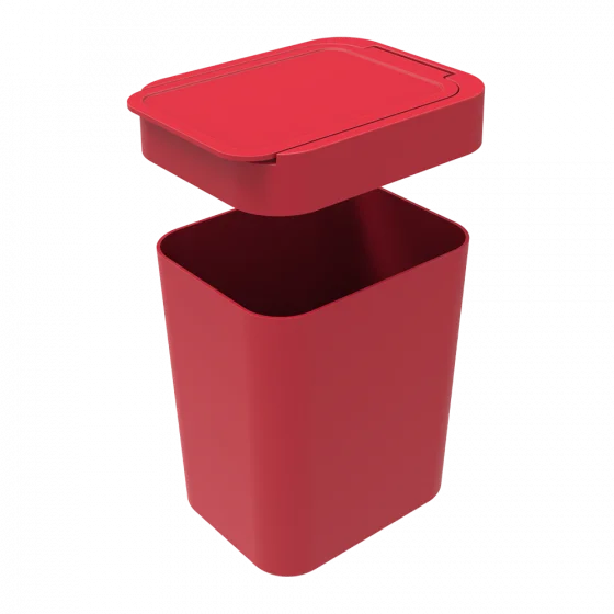 LIXEIRA 2,5L VERMELHA - Soprano