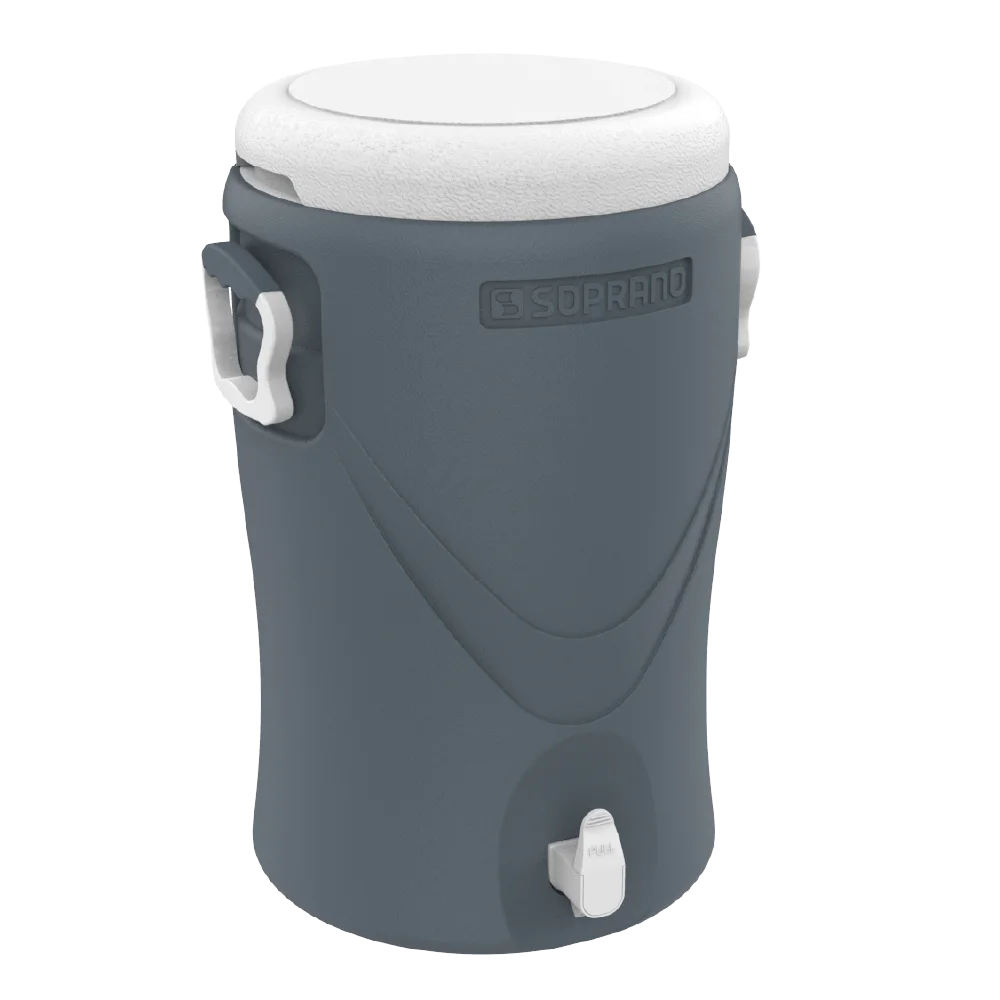 BOTIJÃO TERMICO EVEREST 20L CINZA - Soprano