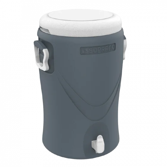BOTIJÃO TERMICO EVEREST 20L CINZA - Soprano