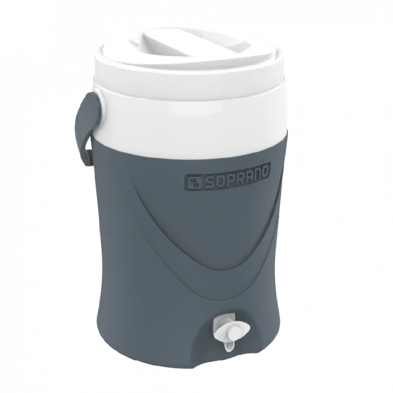 BOTIJÃO TERMICO EVEREST 8L CINZA - Soprano