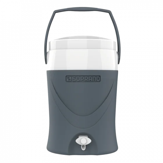 BOTIJÃO TERMICO EVEREST 8L CINZA - Soprano