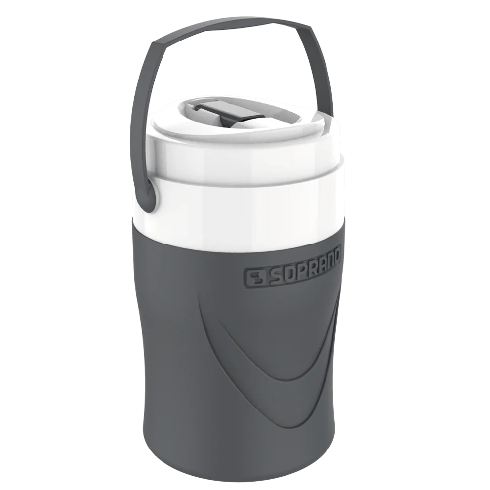 BOTIJÃO TERMICO EVEREST 2L CINZA - Soprano