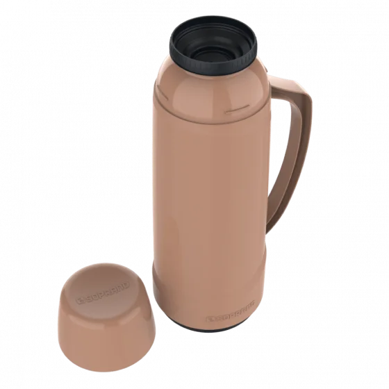 GARRAFA TERMICA CRISTAL 1L MOCCA - Soprano