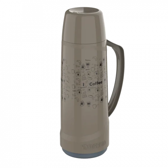 GARRAFA TERMICA CRISTAL 1L FENDI DECORADA CAFE - Soprano