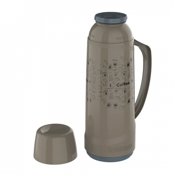GARRAFA TERMICA CRISTAL 1L FENDI DECORADA CAFE - Soprano