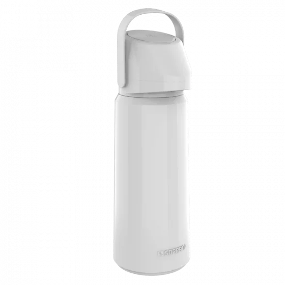 GARRAFA TERMICA RUBI 1,8L BRANCA - Soprano