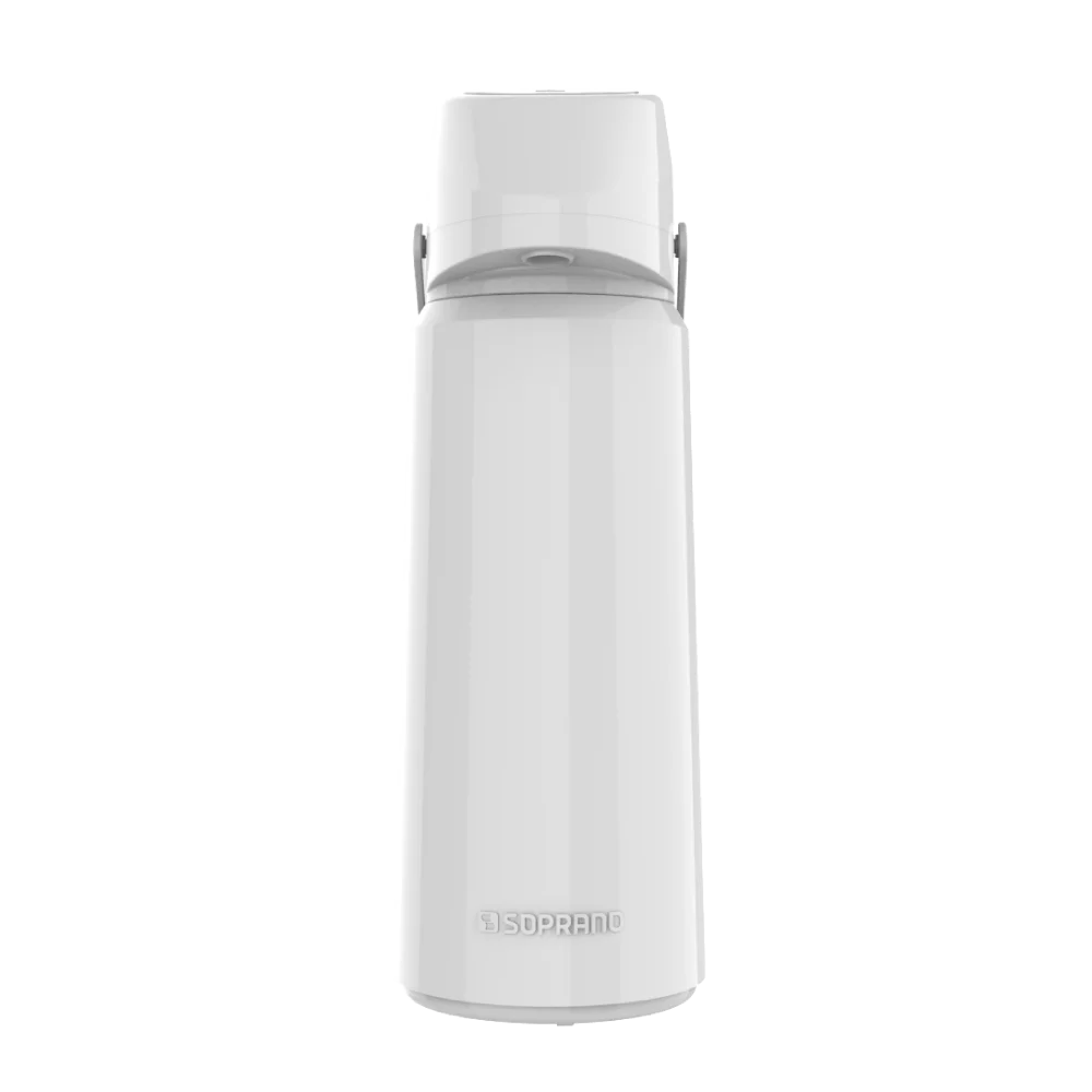 GARRAFA TERMICA RUBI 1,8L BRANCA - Soprano