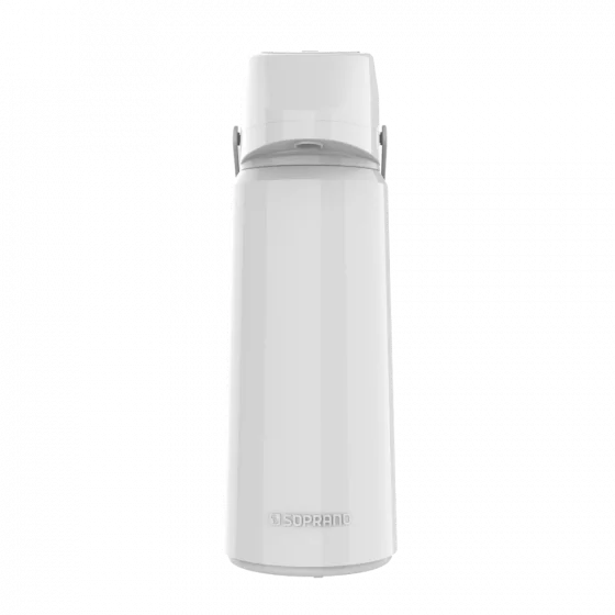 GARRAFA TERMICA RUBI 1,8L BRANCA - Soprano