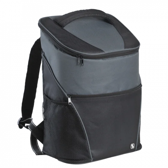 MOCHILA TERMICA TROPICAL 18L PRETO/CINZA - Soprano