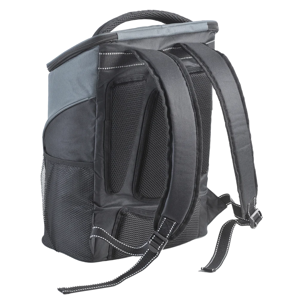 MOCHILA TERMICA TROPICAL 18L PRETO/CINZA MOCHILA TERMICA TROPICAL 18L PRETO/CINZA
