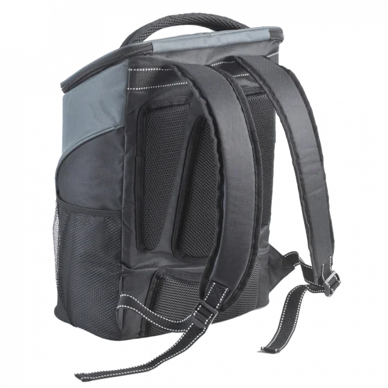 MOCHILA TERMICA TROPICAL 18L PRETO/CINZA - Soprano