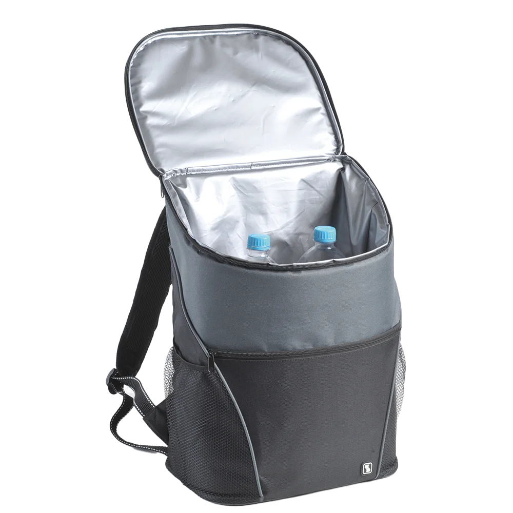 MOCHILA TERMICA TROPICAL 18L PRETO/CINZA MOCHILA TERMICA TROPICAL 18L PRETO/CINZA
