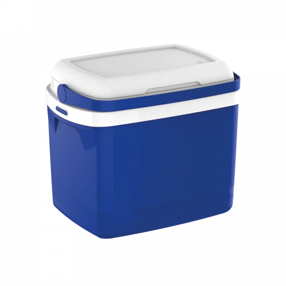 CAIXA TERMICA TROPICAL C/ACESSORIOS 32 LITROS AZUL - Soprano