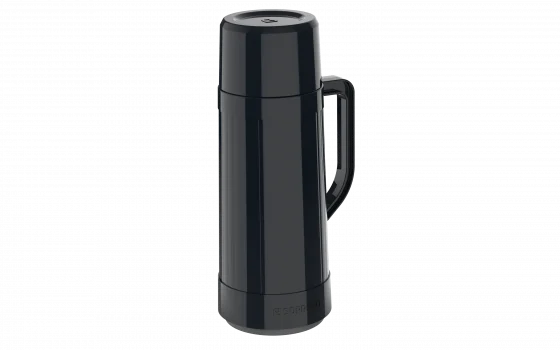 GARRAFA TERMICA TOPAZIO 1L PRETO - Soprano
