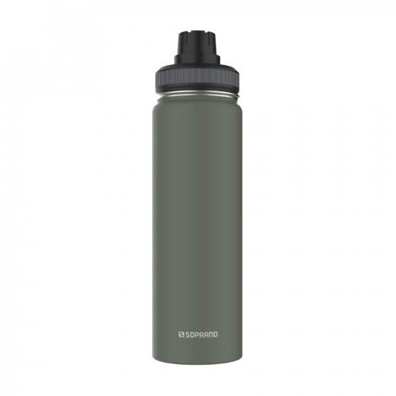 GARRAFA TERMICA EVEREST 650ML FIG GREEN - Soprano