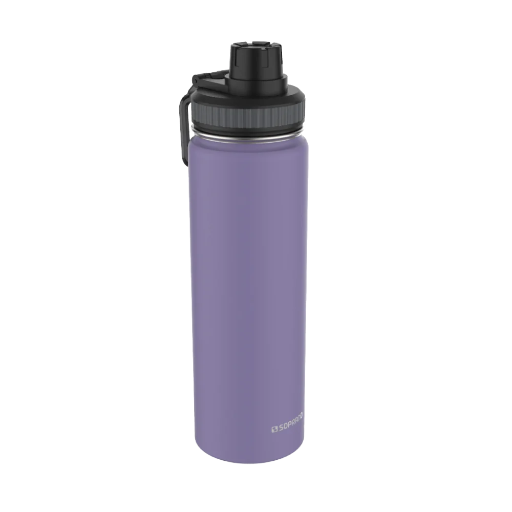 GARRAFA TERMICA EVEREST 650ML LAVENDER - Soprano