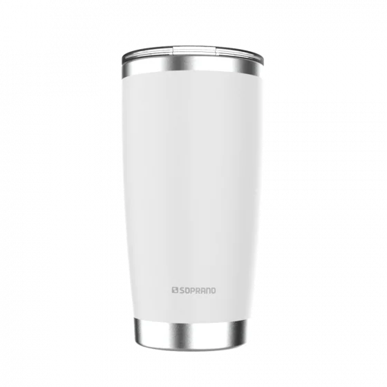 COPO TERMICO EVEREST 500ML BRANCO - Soprano