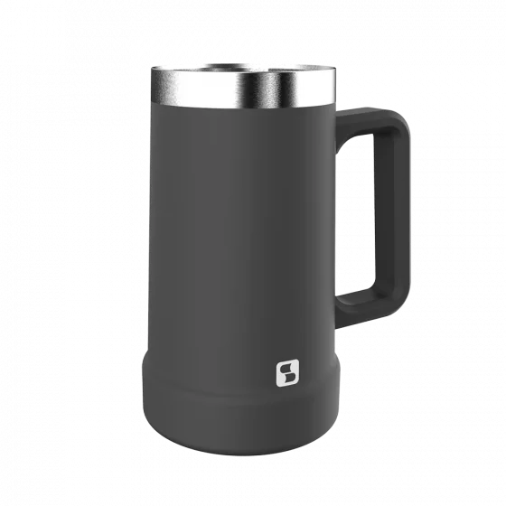 CANECA TERMICA EVEREST 750ML CINZA - Soprano