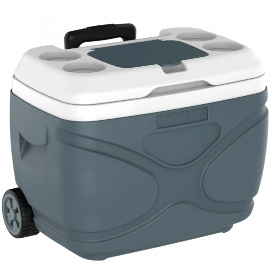 CAIXA TERMICA EVEREST 30L CINZA - Soprano