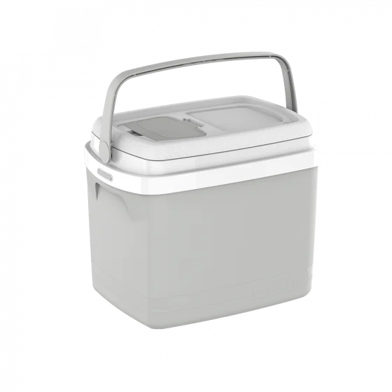 CAIXA TERMICA TROPICAL 32L CINZA CLARO