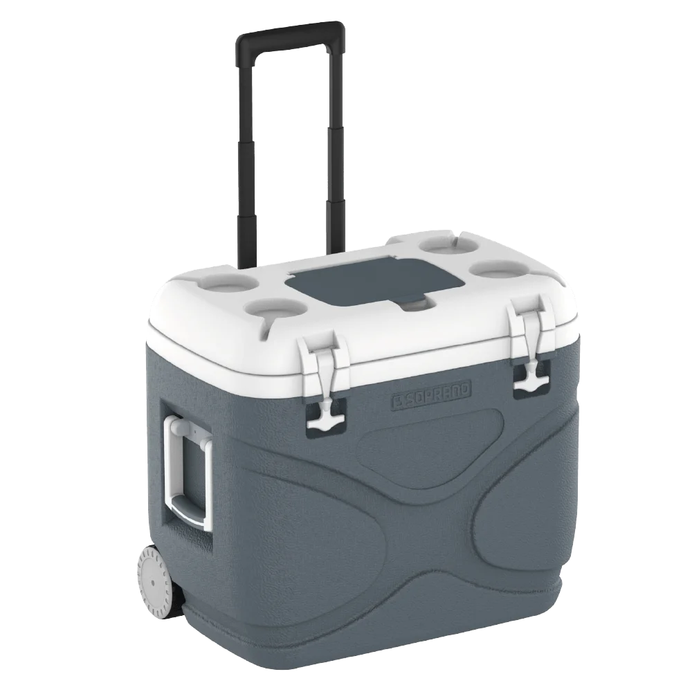 CAIXA TERMICA EVEREST 45L CINZA CAIXA TERMICA EVEREST 45L CINZA