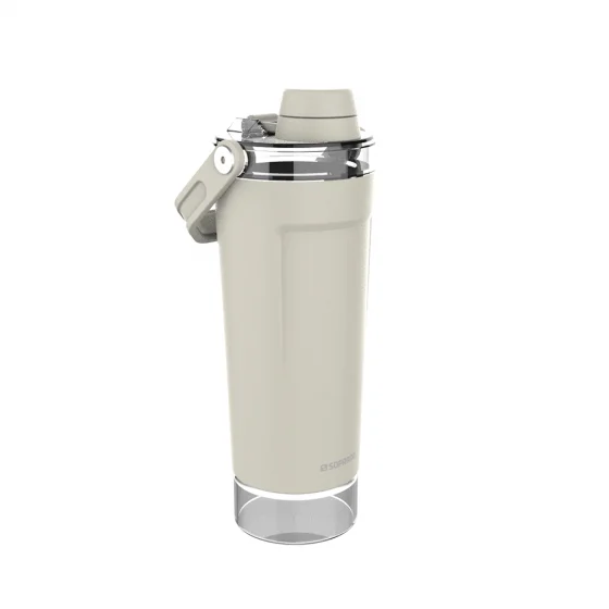 SHAKEIRA TERMICA EVEREST 600ML OFF WHITE - Soprano