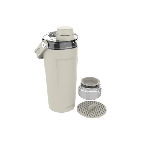 SHAKEIRA TERMICA EVEREST 600ML OFF WHITE - Soprano